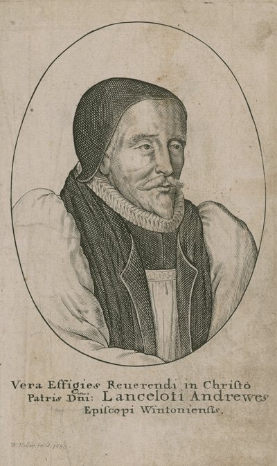 Lancelot Andrewes door Wenceslaus Hollar