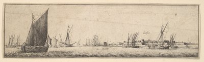Lillo, 1642-44 door Wenceslaus Hollar