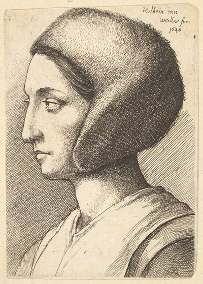 Margaret Giggs door Wenceslaus Hollar