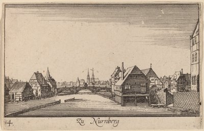 Neurenberg door Wenceslaus Hollar