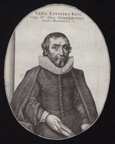 Dominee Alexander Henderson door Wenceslaus Hollar