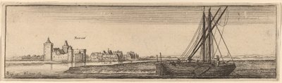 Roerort, ca. 1632 door Wenceslaus Hollar