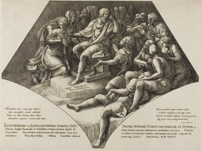 Seleucus en Zijn Zoon door Wenceslaus Hollar