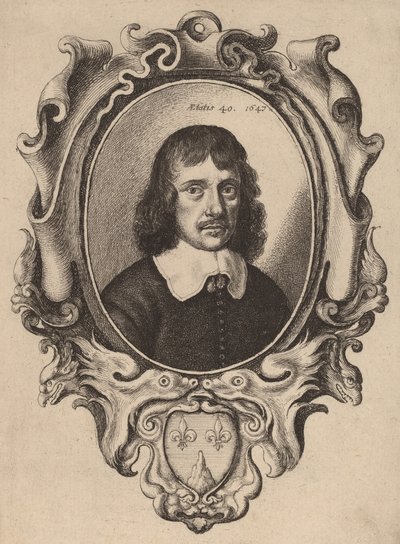 Zelfportret door Wenceslaus Hollar