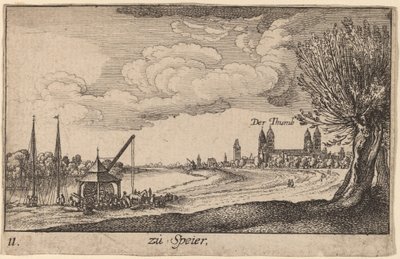 Speyer door Wenceslaus Hollar