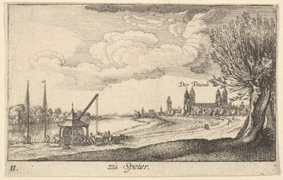 Speyer, 1635 door Wenceslaus Hollar