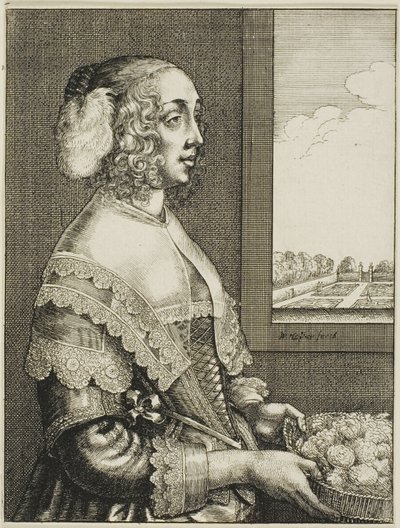 Lente door Wenceslaus Hollar