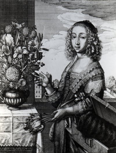 Lente, 1641 door Wenceslaus Hollar