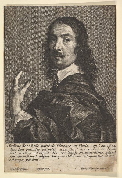Stefano della Bella door Wenceslaus Hollar