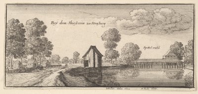 Straatsburg, 1665 door Wenceslaus Hollar