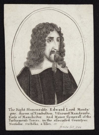 De Zeer Eerwaarde Edward Lord Montague door Wenceslaus Hollar