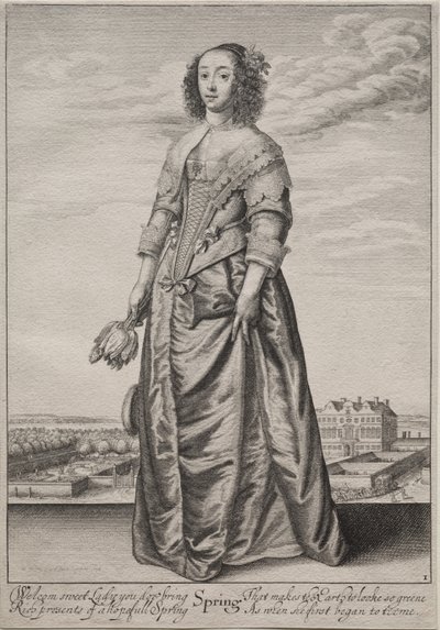 De Seizoenen door Wenceslaus Hollar