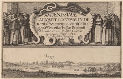 Titelpagina door Wenceslaus Hollar