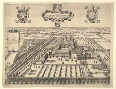 Tongerloo, 1659 door Wenceslaus Hollar
