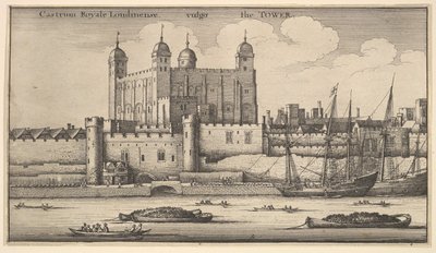 Tower of London door Wenceslaus Hollar
