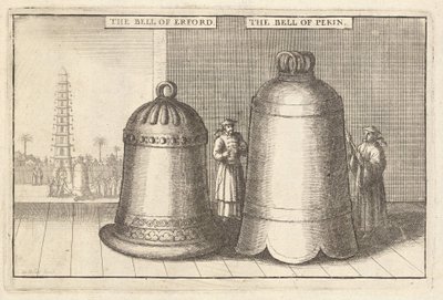 Twee bellen door Wenceslaus Hollar