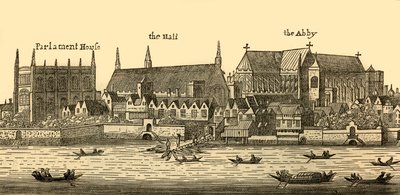 Westminster in 1640, 1881 door Wenceslaus Hollar