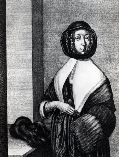 Winter, 1641 door Wenceslaus Hollar