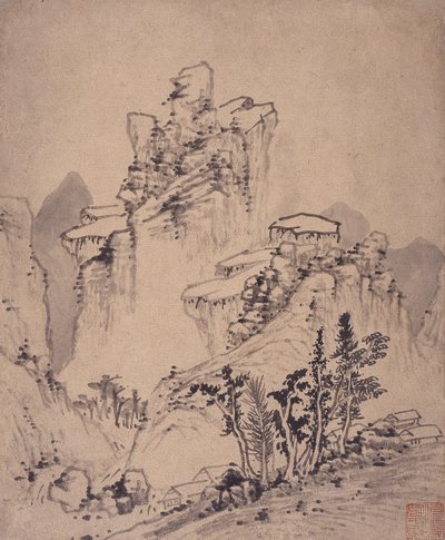 Album met landschapschilderijen door Wencong Yang