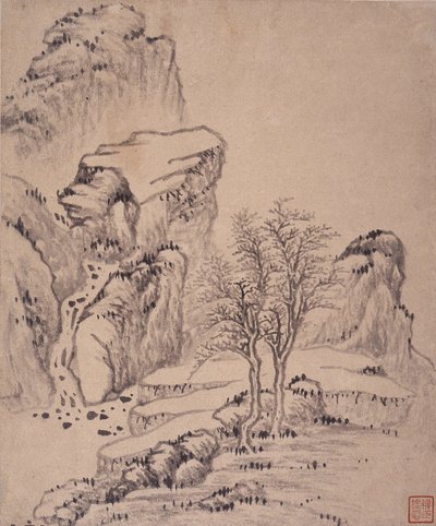 Album met landschapschilderijen door Wencong Yang