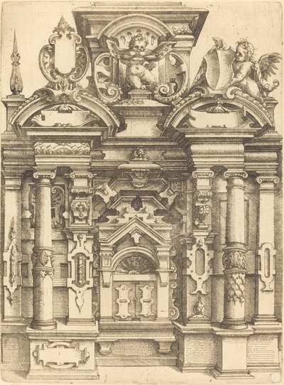 Triomfpoort door Wendel Dietterlin