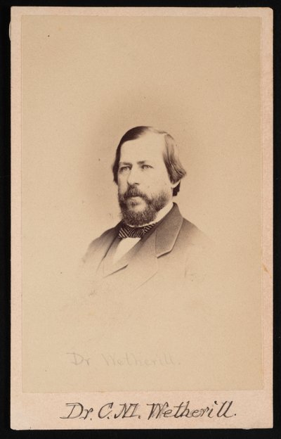 Portret van Dr. Charles Mayer Wetherill door Wenderoth and Taylor