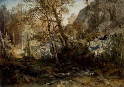 Fins boslandschap door Werner Holmberg