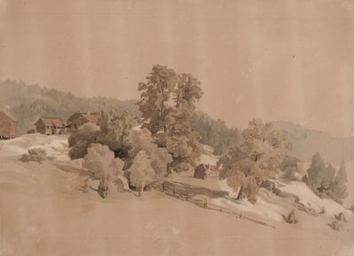 Zomerlandschap door Werner Holmberg