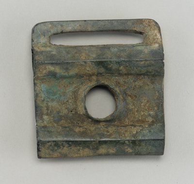 Wagen of harnas fitting (brons) door Western Zhou Dynasty Chinese School