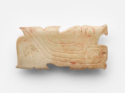 Hanger in de vorm van een vogel, c.1050-c.950 v.Chr. door Western Zhou Dynasty Chinese School