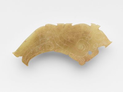 Hanger in de vorm van een vogel, een van een paar, c.1050-c.950 v.Chr. door Western Zhou Dynasty Chinese School