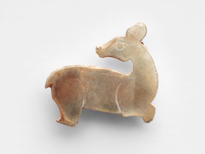 Hanger in de vorm van een hert, ca.1050-ca.850 v.Chr. door Western Zhou Dynasty Chinese School
