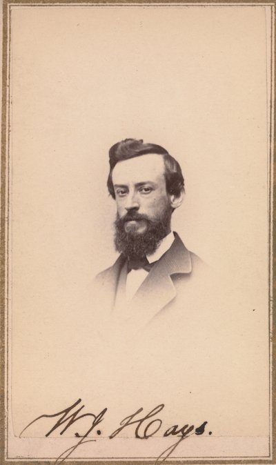 William Jacob Hays, Sr., 1860s door Whitney and Paradise