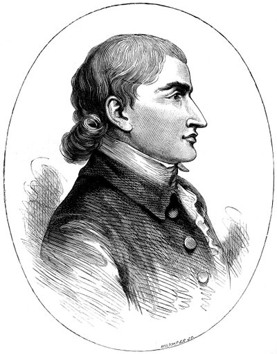 John Jay, Amerikaanse staatsman, uit een prent gepubliceerd in 1783 door Whymper