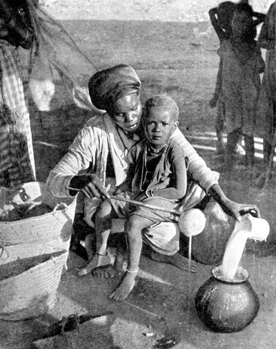 Verzamelen van mirre en wierook, Somalië, Afrika door Wide World Photos