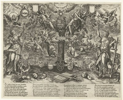 De Boom van het Verbond, 1578 door Wierix