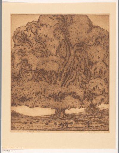 De oogst, Bali door Wijnand Otto Jan Nieuwenkamp (signed by artist)