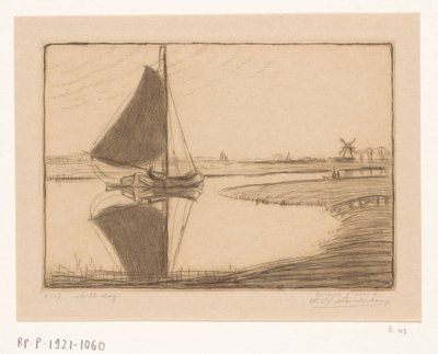Drecht door Wijnand Otto Jan Nieuwenkamp (signed by artist)