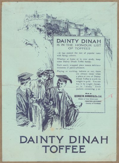 Dainty Dinah Toffee, ca. 1920 door Wilfred Fryer