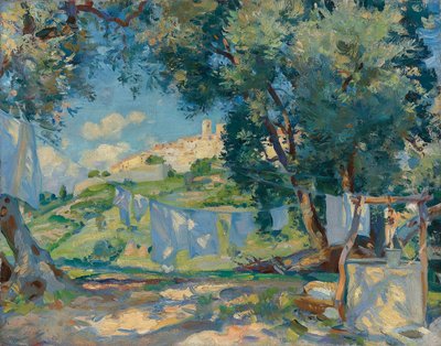 Een Lichte Bries, Biot, Provence door Wilfred Gabriel de Glehn