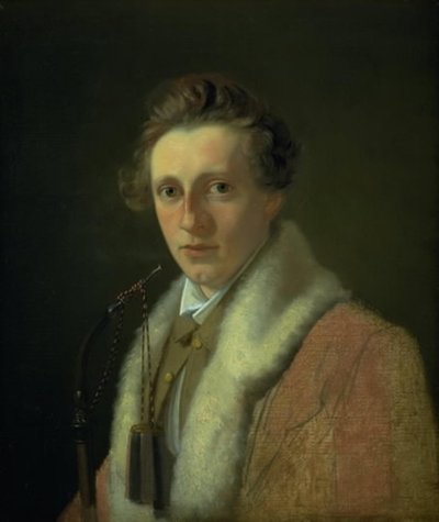 De Duitse Schilder Heinrich Marr door Wilhelm Bendz