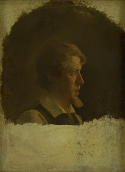 De Duitse schilder Herman Kaufmann door Wilhelm Bendz
