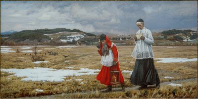 De Heilsboden (De Versehgang) door Wilhelm Bernatzik