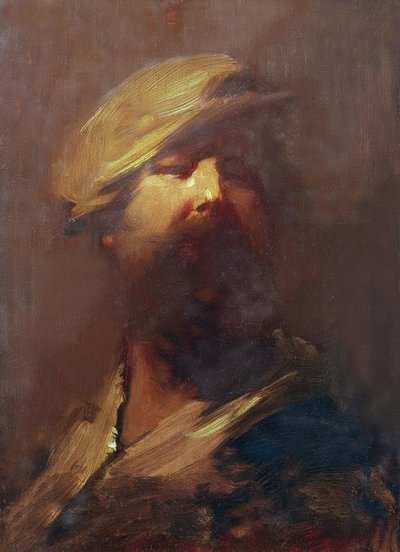 Zelfportret door Wilhelm Busch