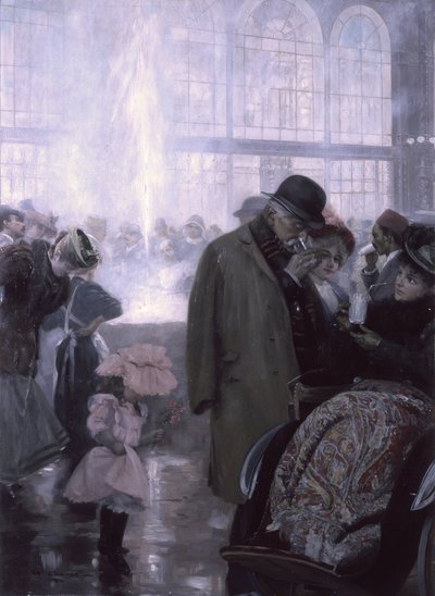 Der Sprudel door Wilhelm Gause