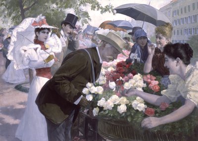 Rode of witte rozen? door Wilhelm Gause