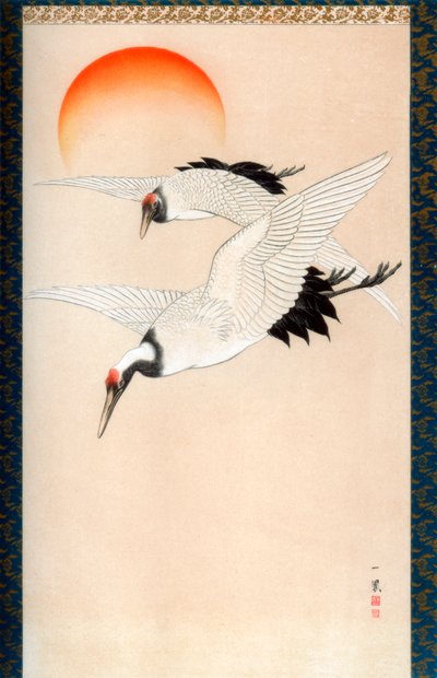 Kraanvogels door Wilhelm Greve