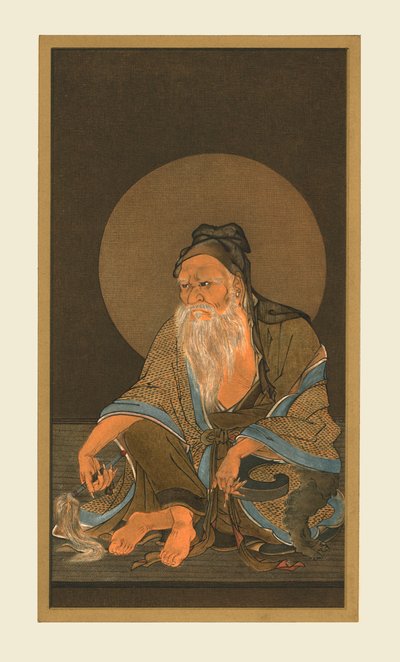 Portret van Vimalakirti, 15e eeuw, 1886 door Wilhelm Greve