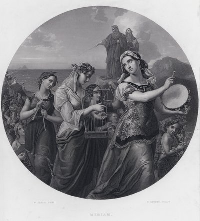 Miriam door Wilhelm Hensel