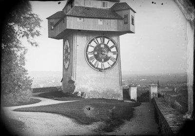 Klokkentoren in Graz door Wilhelm J. Burger